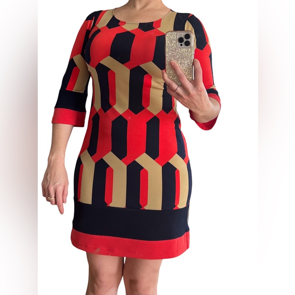 casual  Women dress size  6 3/4 sleeve